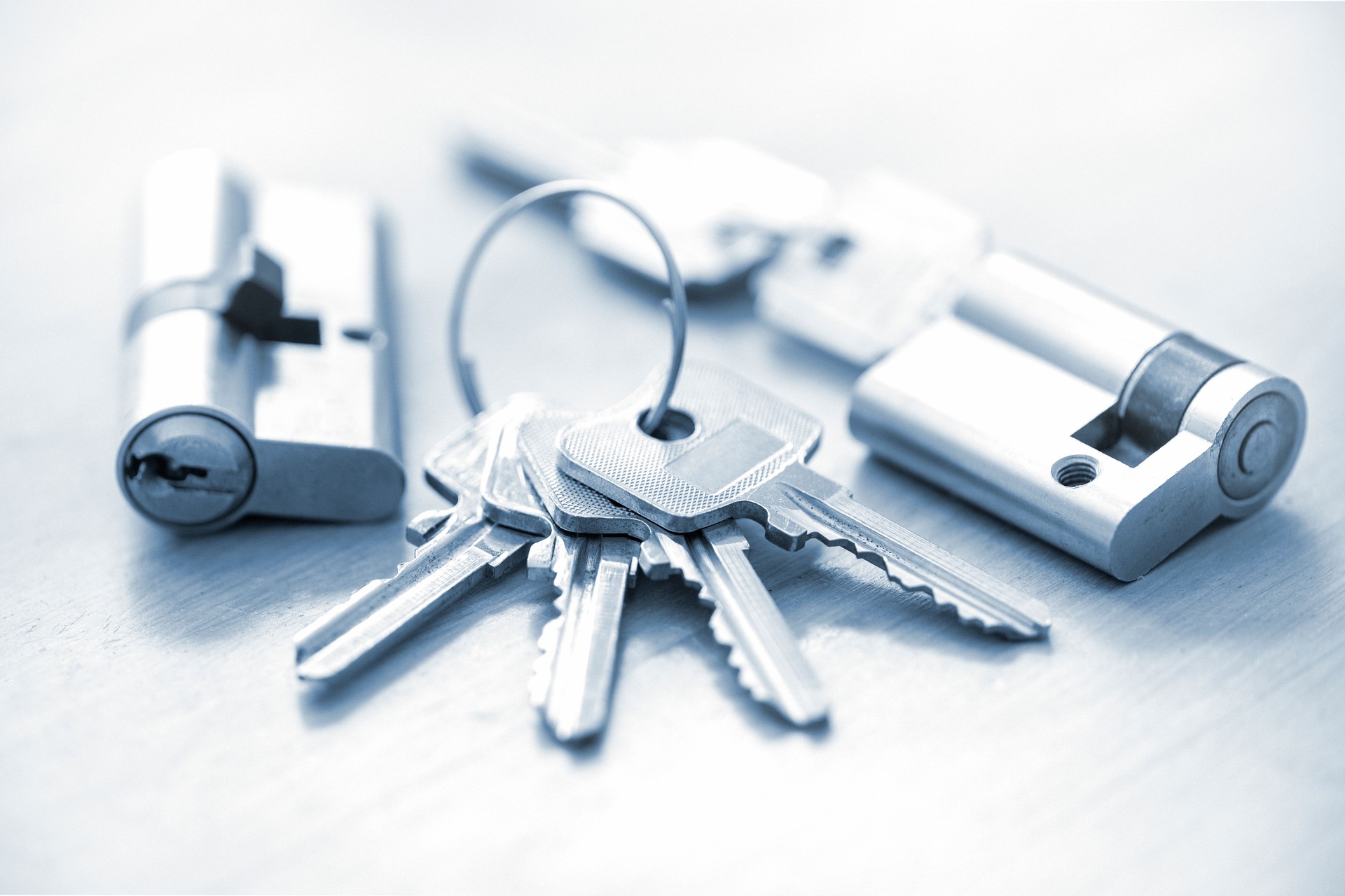 Cylinder lock / Door lock with keys